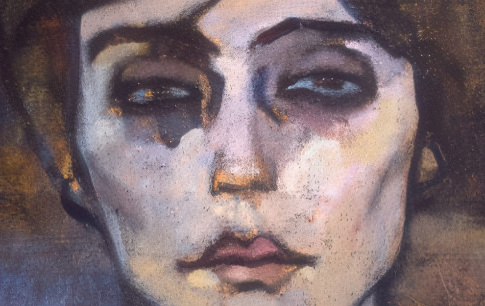 Detail, Portrait of Maude Abrantes